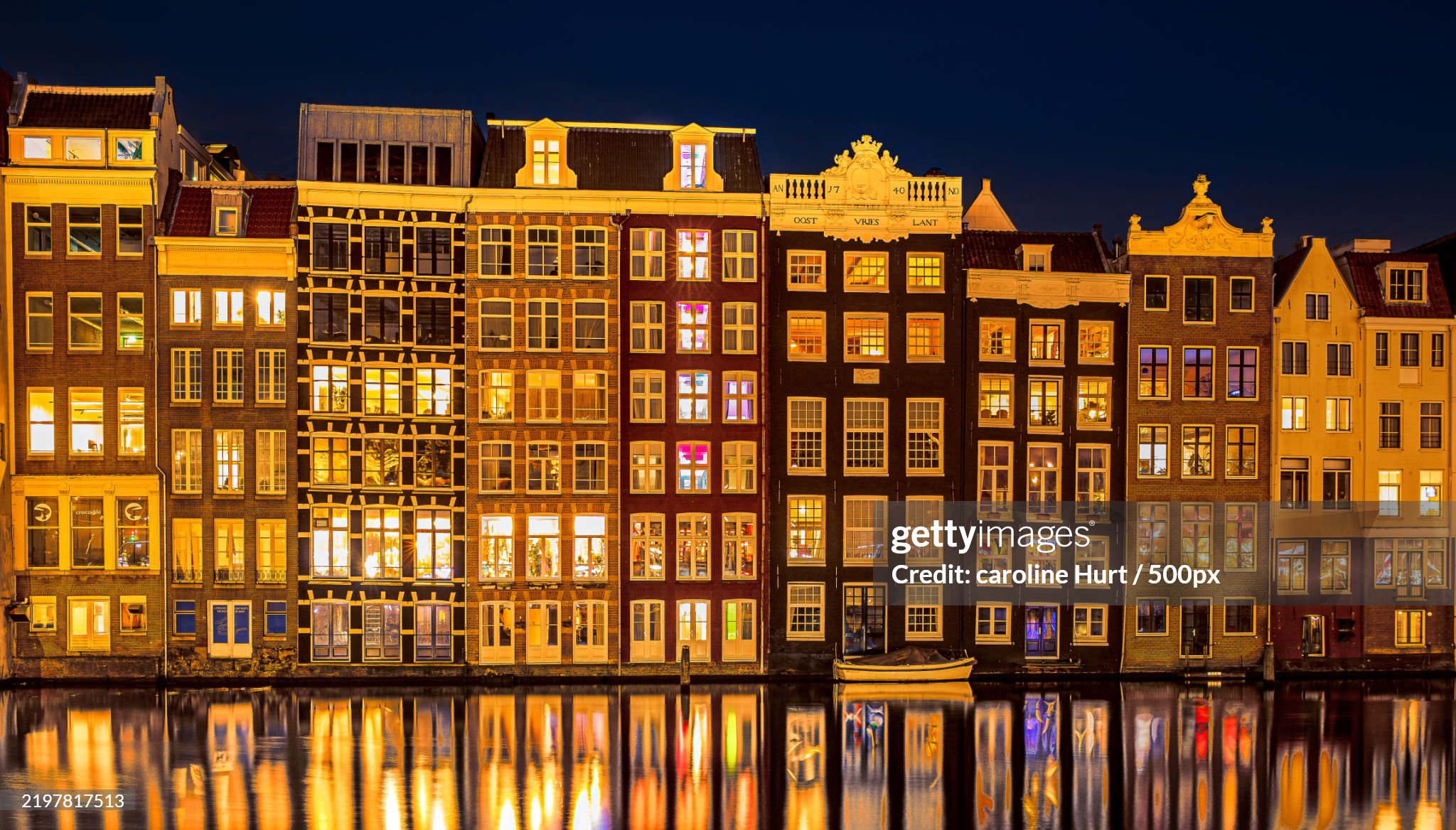 Watermarked Amsterdam canal reference image